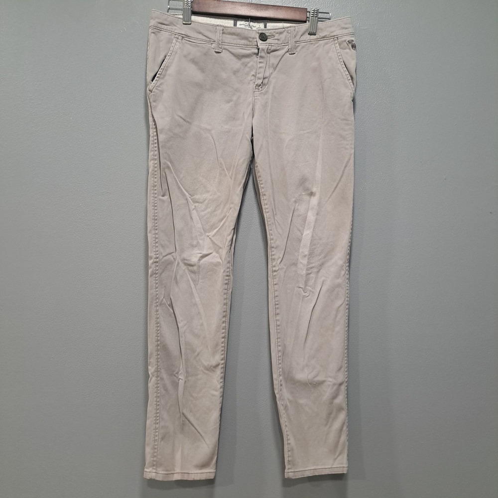Abercrombie & Fitch Light Taupe Skinny Pants